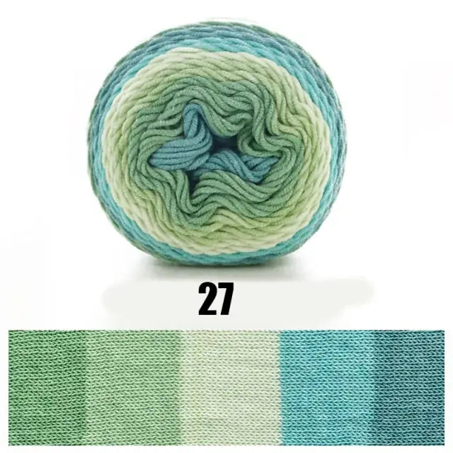 100g Rainbow Dyed Yarn