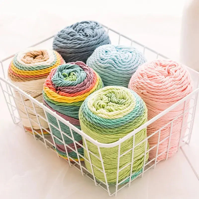 100g Rainbow Dyed Yarn