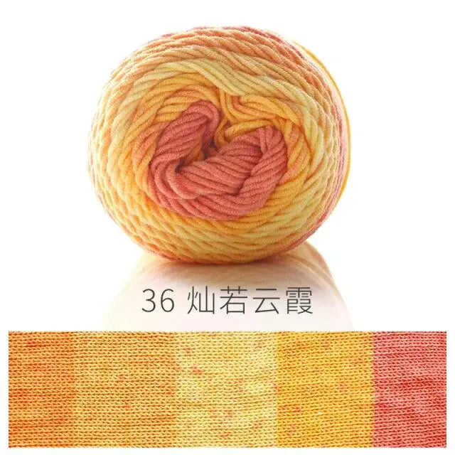 100g Rainbow Dyed Yarn