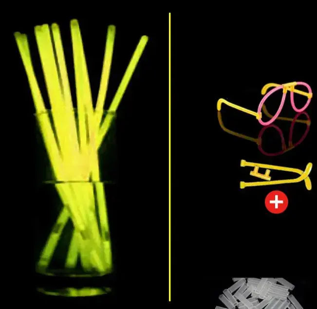 100pcs Bright Dance Glow Sticks