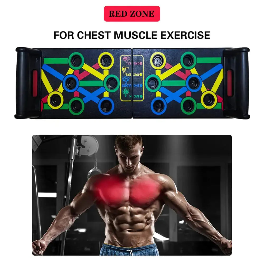 14 in 1 Push-Up Board | All-In-One Sports Equipment