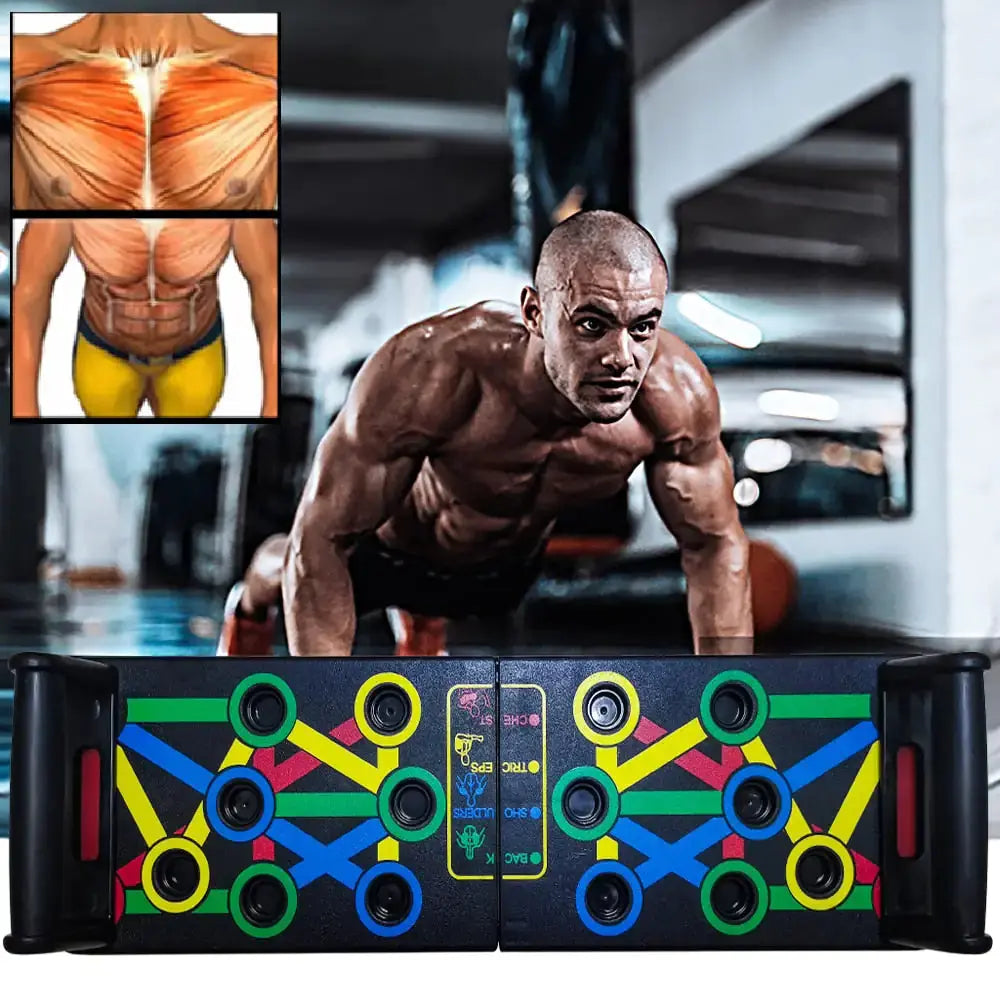 14 in 1 Push-Up Board | All-In-One Sports Equipment