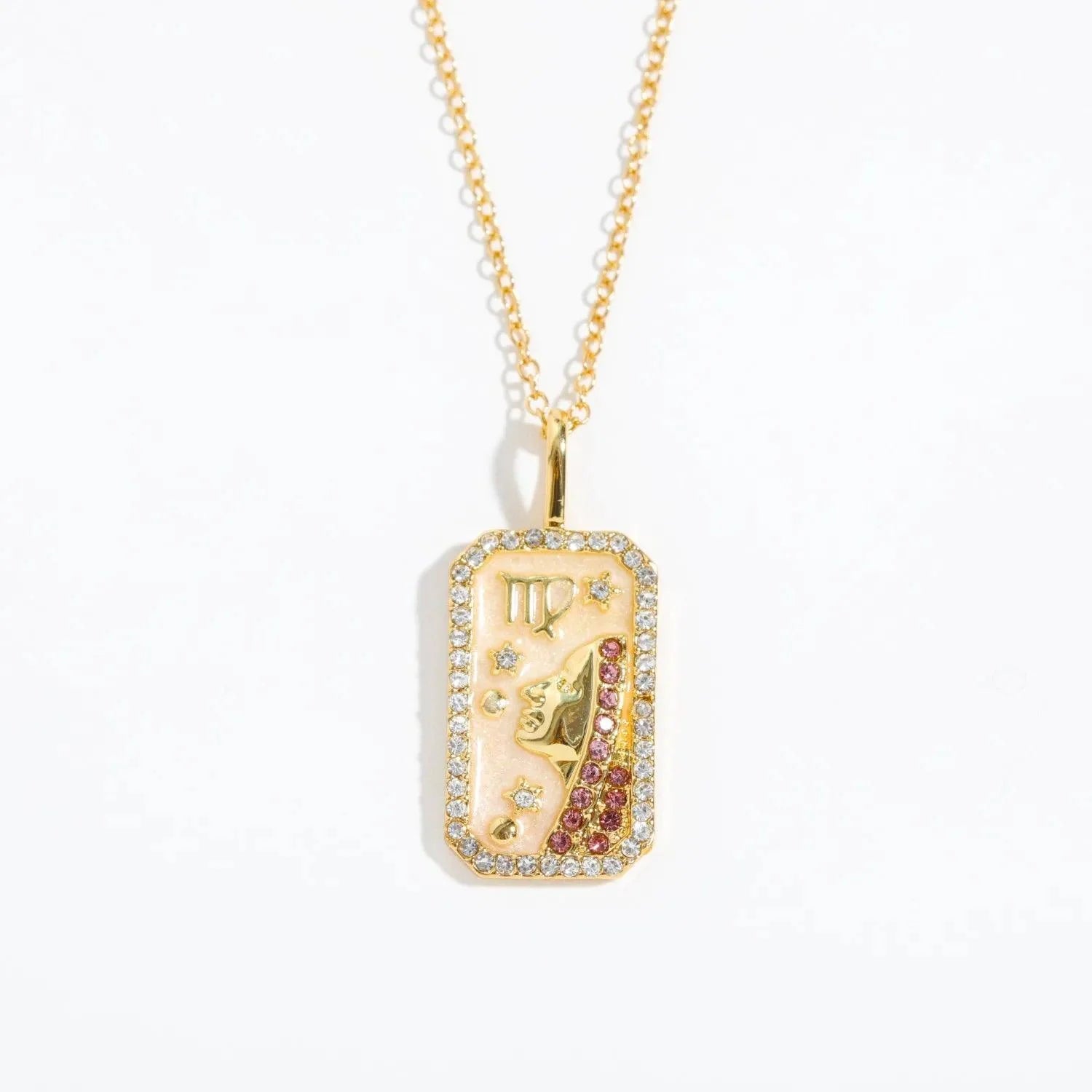 12 Constellation Zodiac Sign Necklace