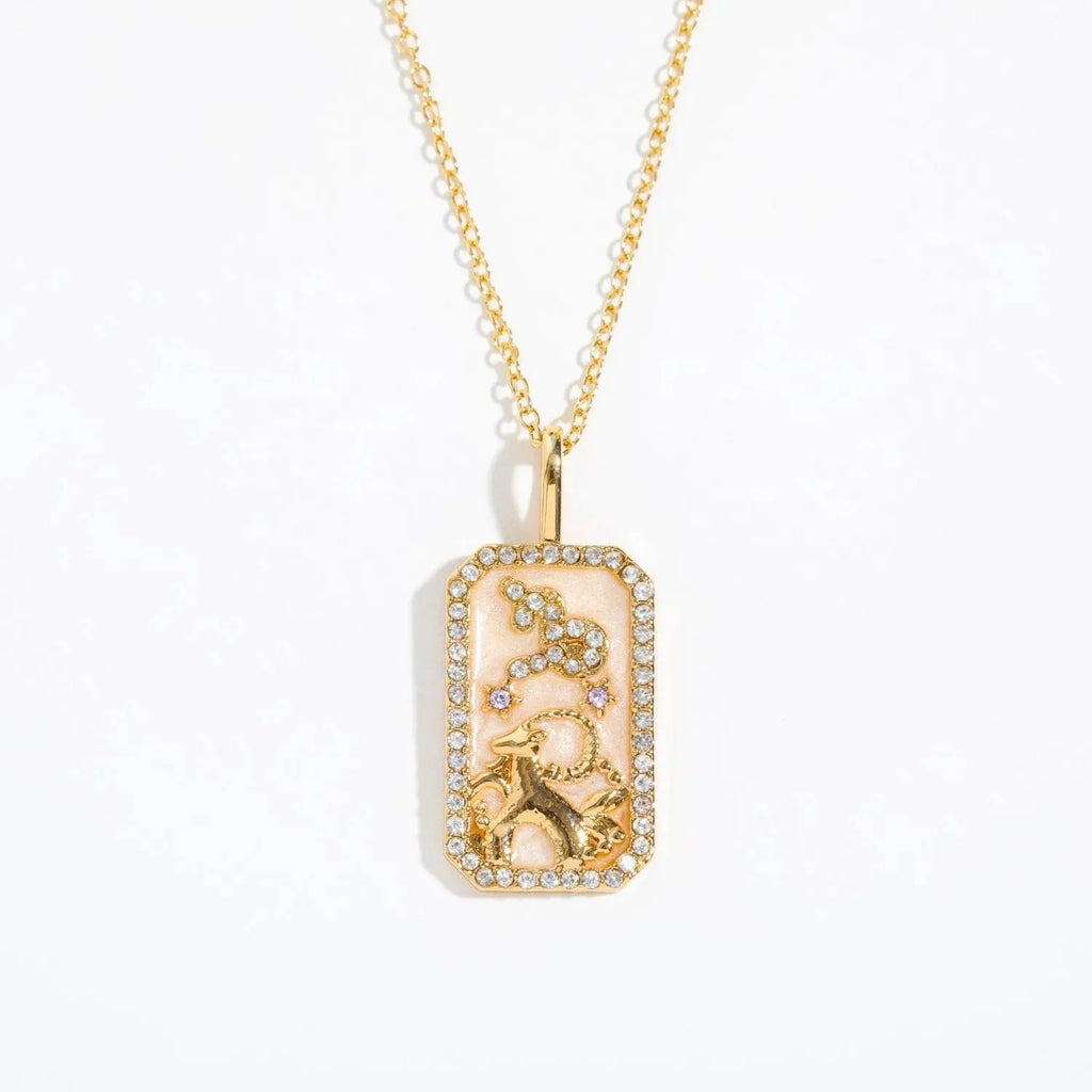 12 Constellation Zodiac Sign Necklace
