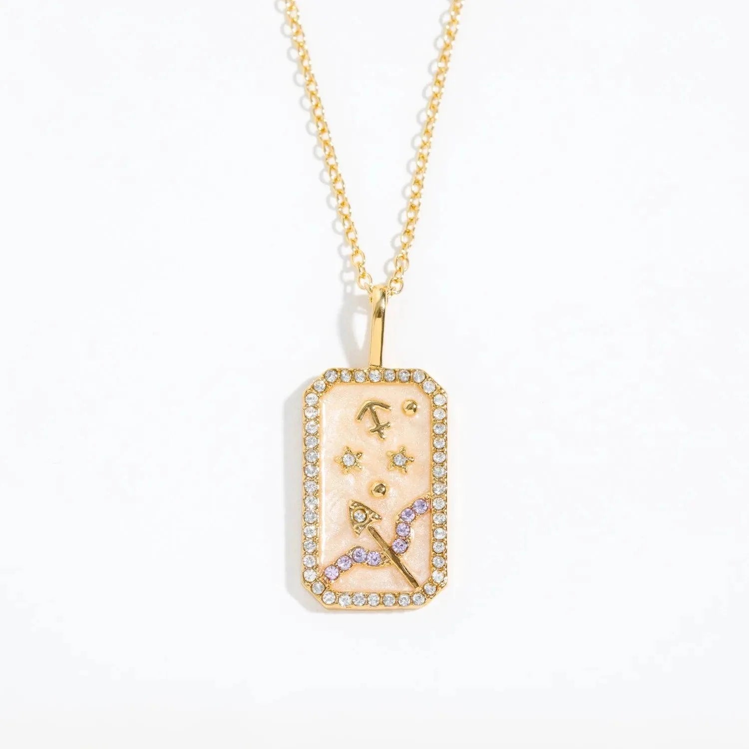 12 Constellation Zodiac Sign Necklace