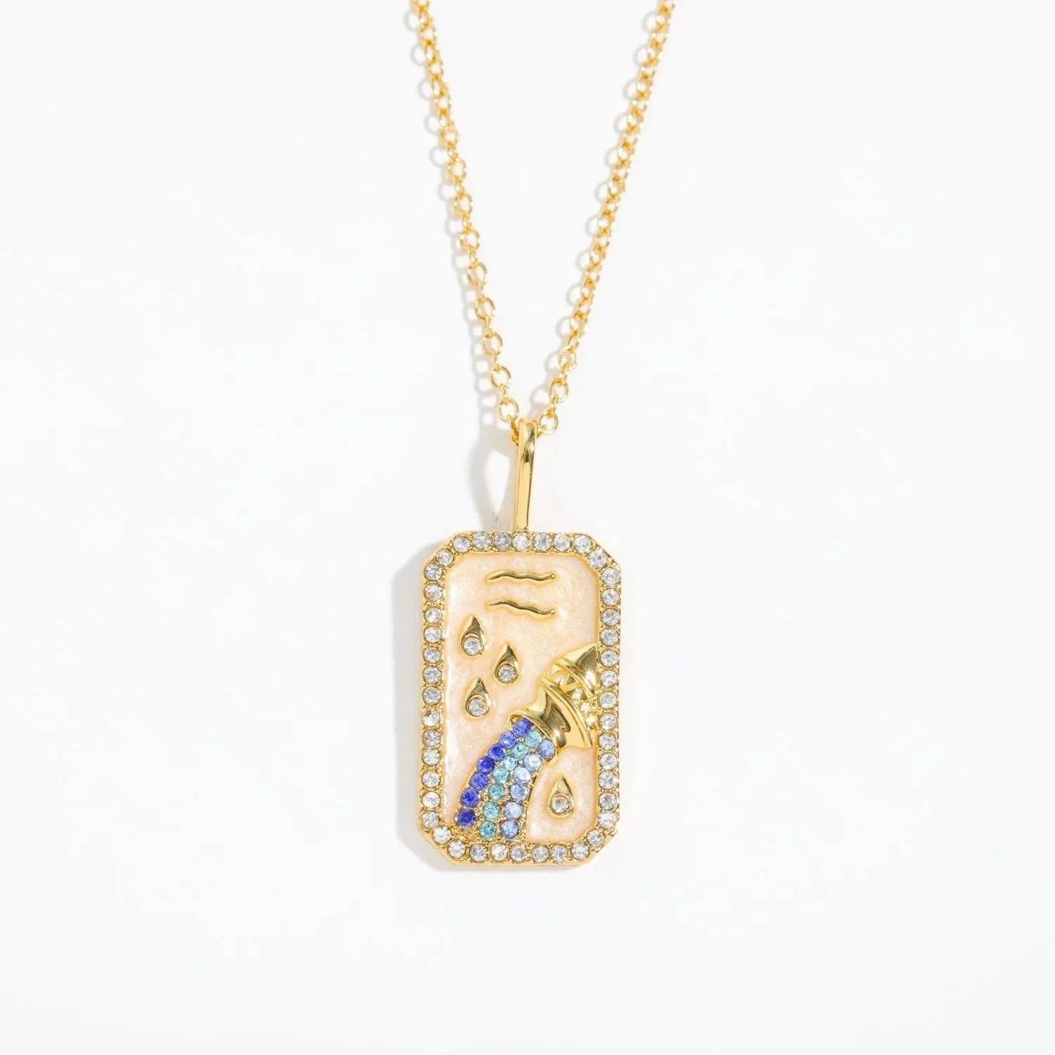 12 Constellation Zodiac Sign Necklace
