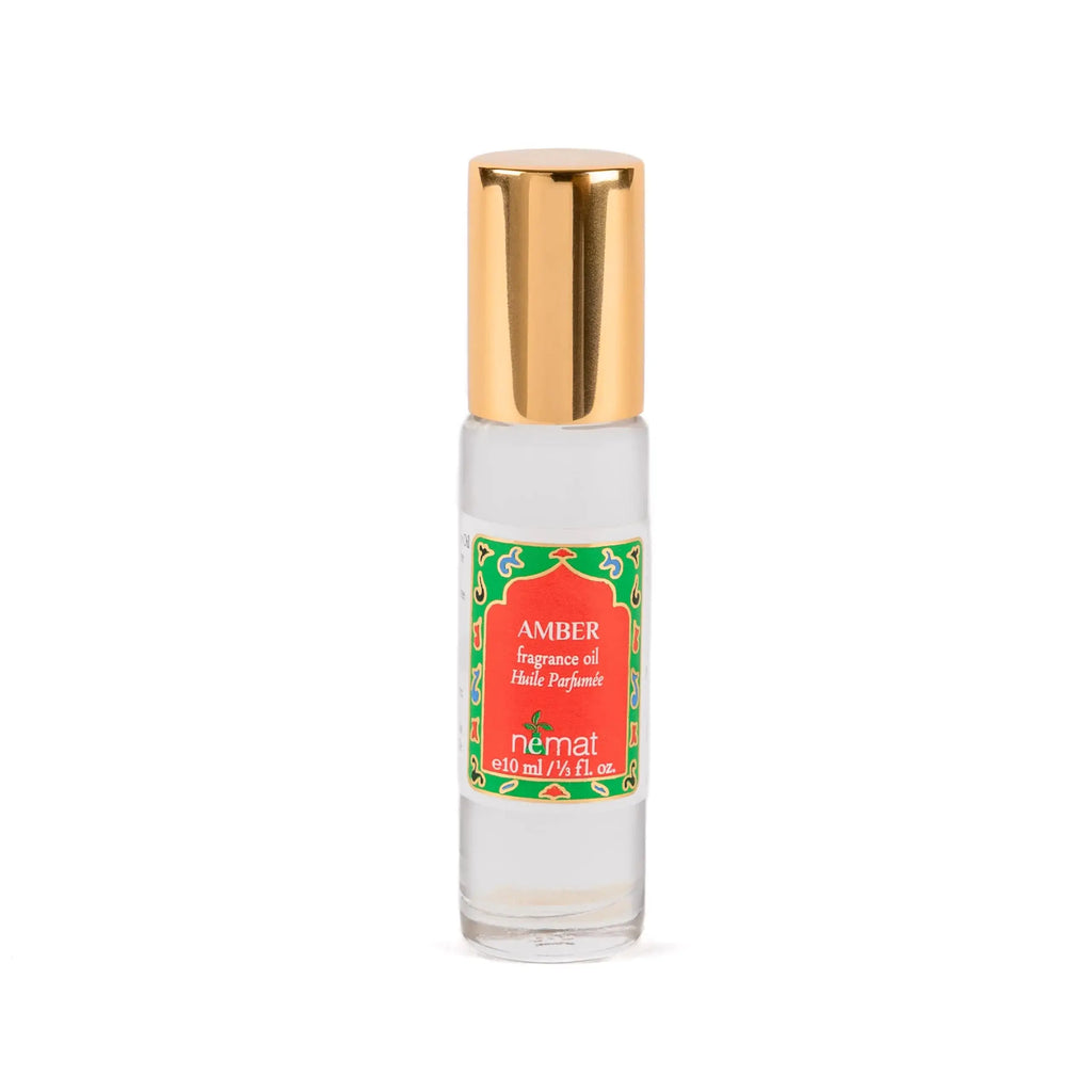 Nemat International Amber Perfume Oil Roll-On | Alcohol Free Perfumes for Women and Men