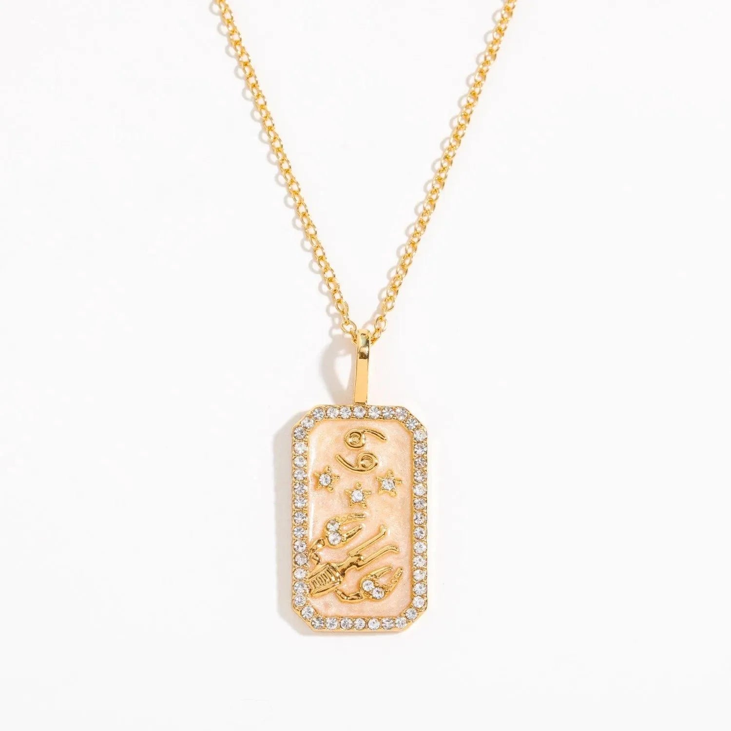 12 Constellation Zodiac Sign Necklace