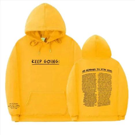 "Women’s Letter Print Hooded Sweatshirt with Drawstring, Pockets, and Long Sleeves – Stylish Sports Hoodie"