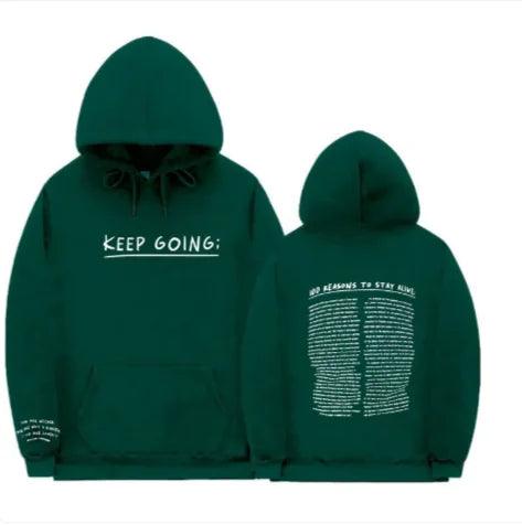 "Women’s Letter Print Hooded Sweatshirt with Drawstring, Pockets, and Long Sleeves – Stylish Sports Hoodie"