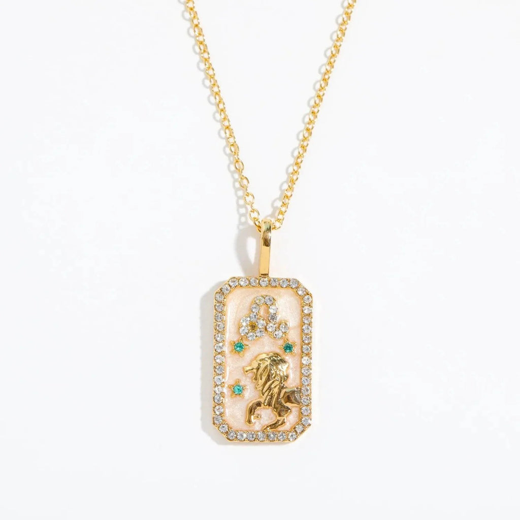 12 Constellation Zodiac Sign Necklace