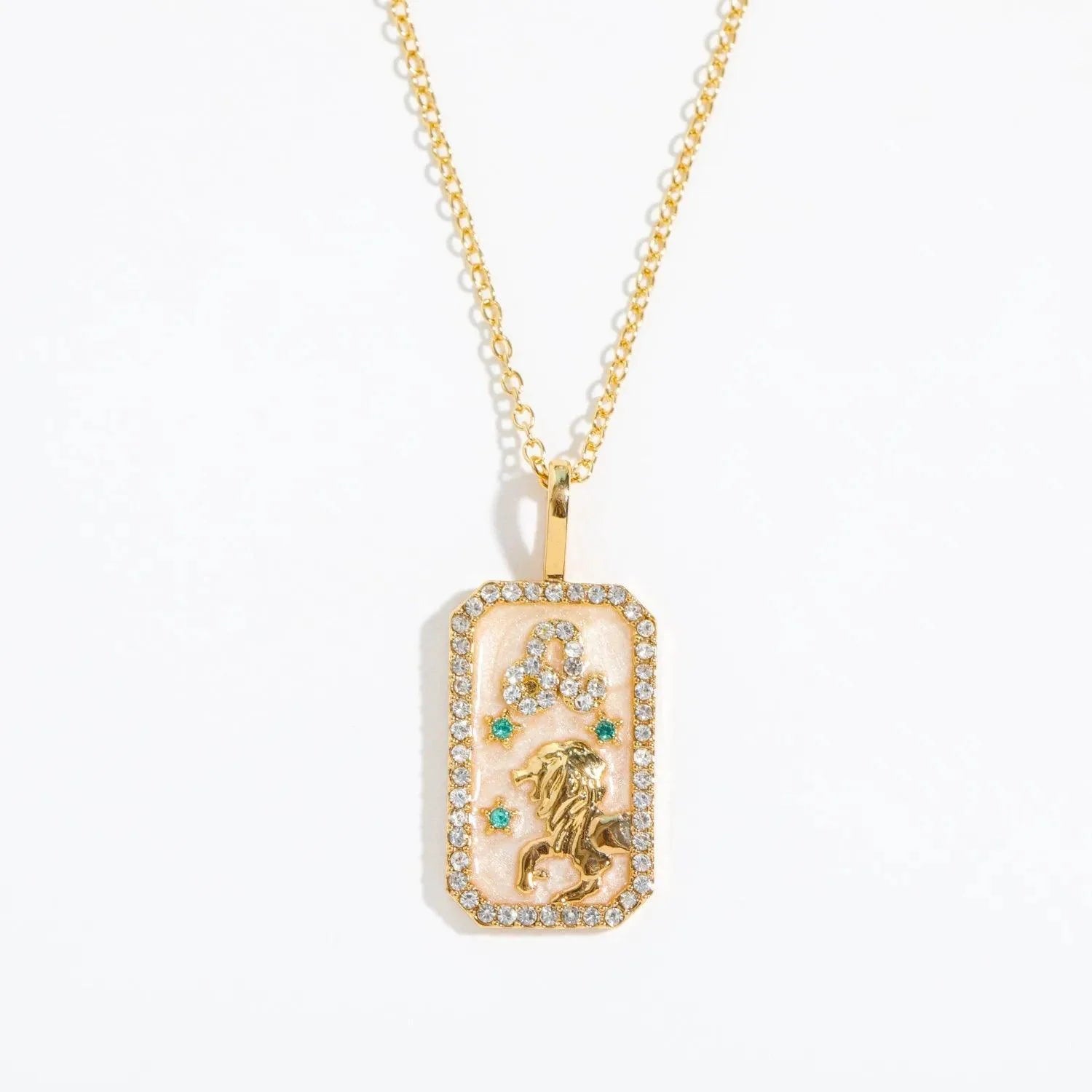 12 Constellation Zodiac Sign Necklace